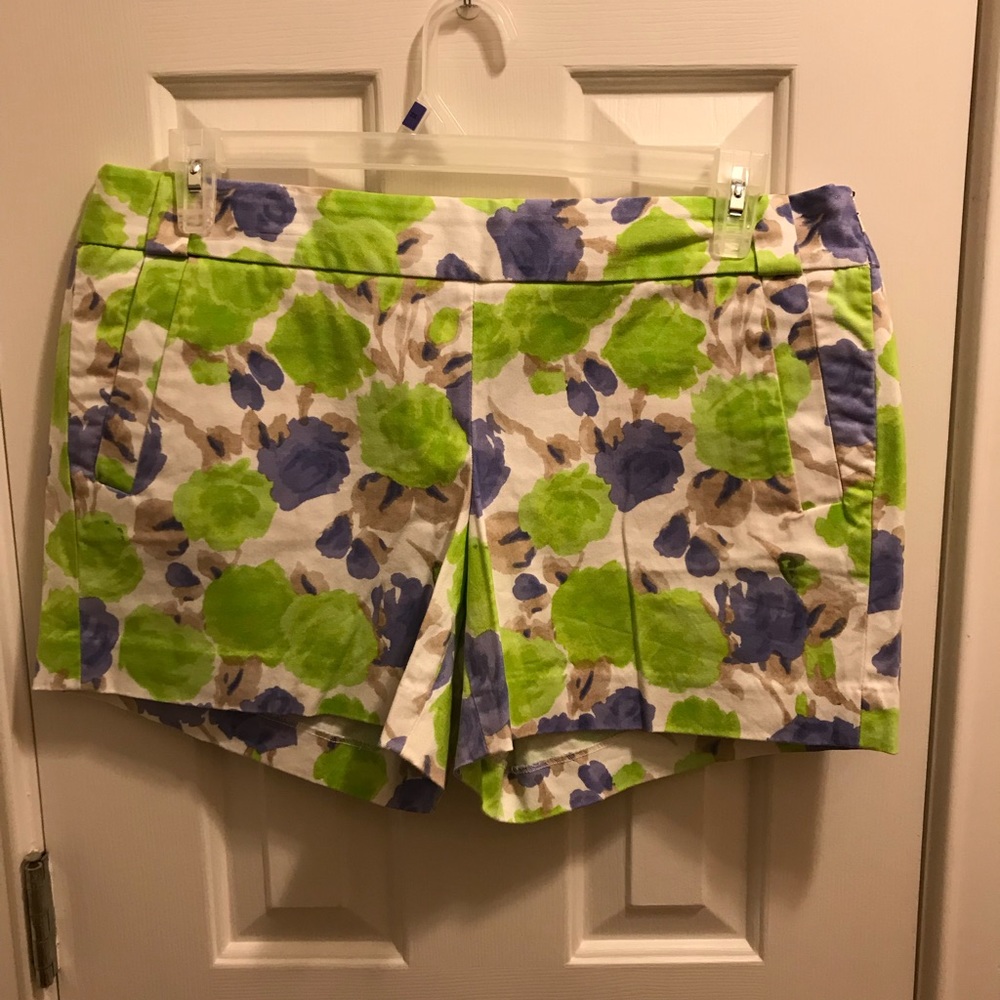 J.Crew watercolor floral design size 12
